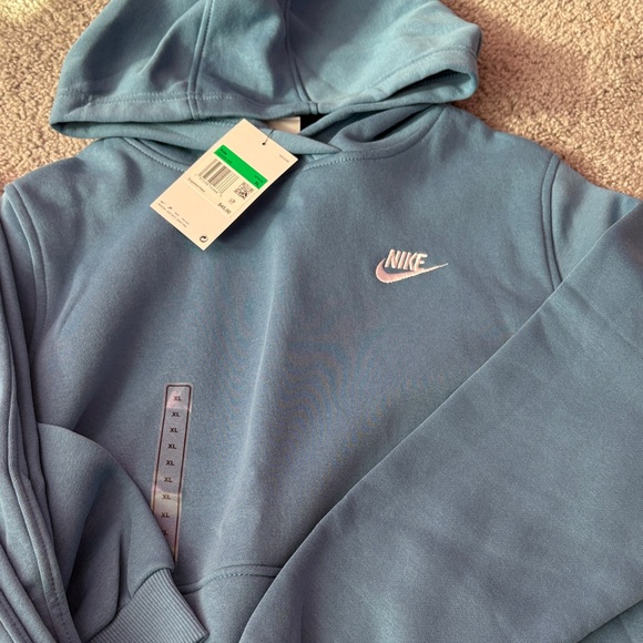Nike Light Blue Hoodie and Sweatpants Set - Picture 3 of 4